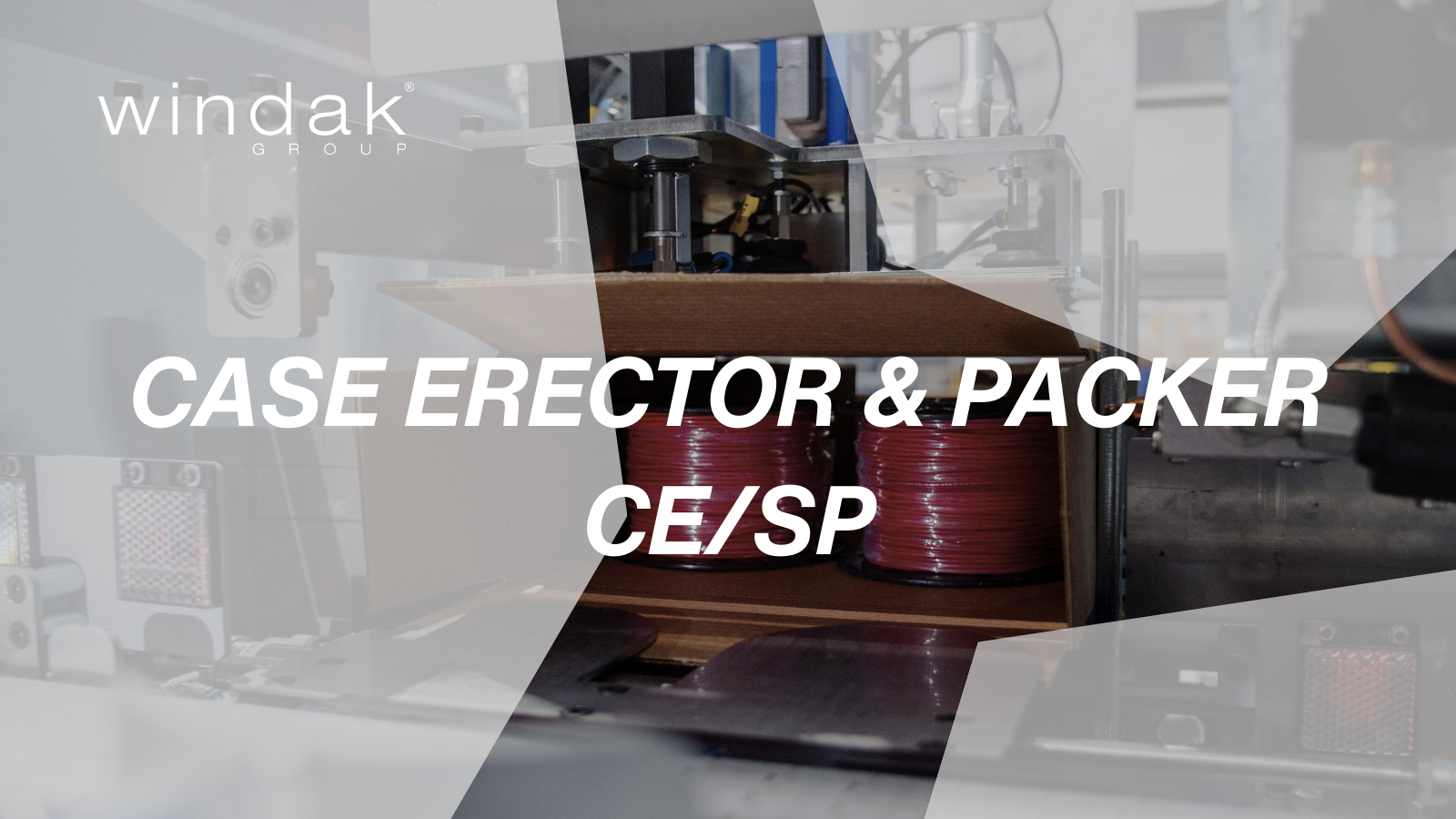 Windak’s CE/SP Case Erector and Packer